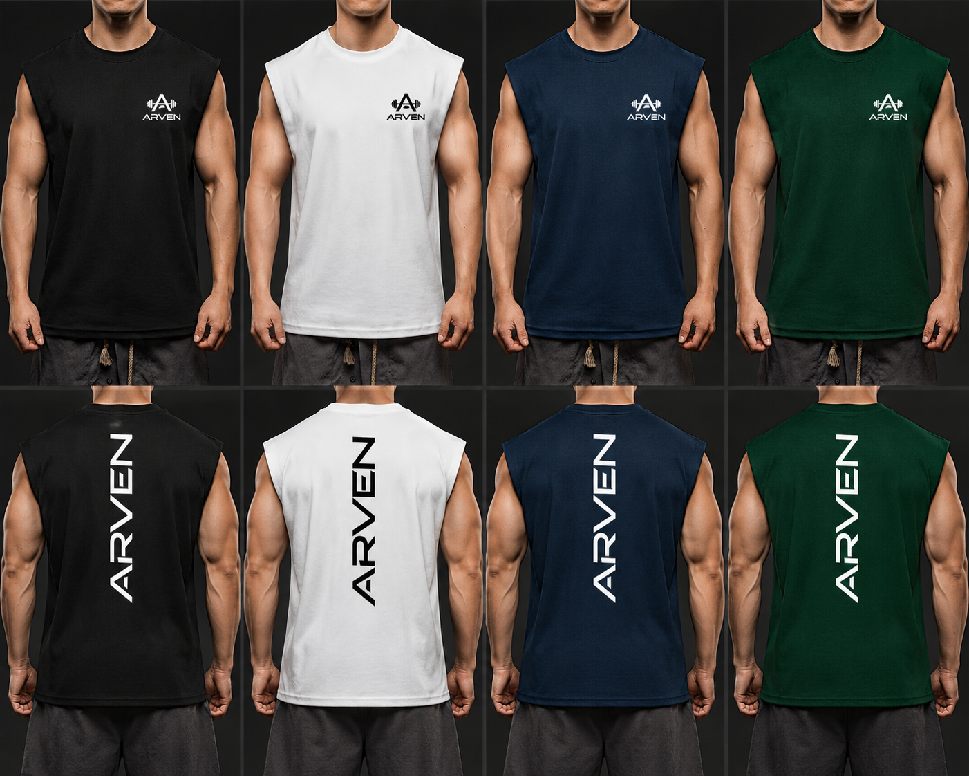 Men's sleevelss t-shrit arven
