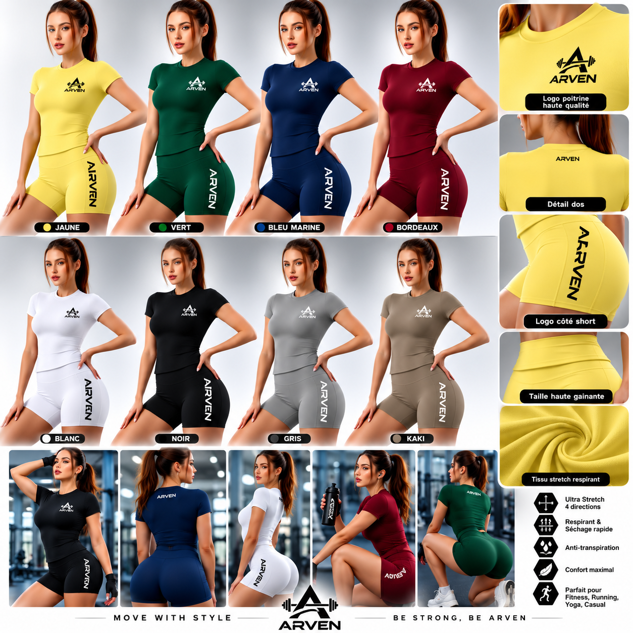 ARVEN WOMEN'S FITNESS SET